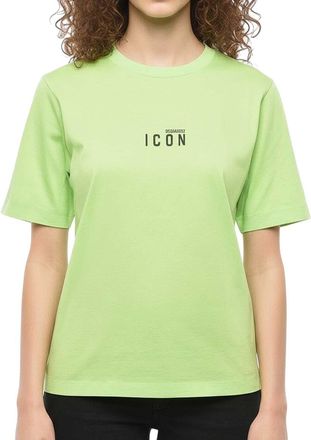 Dsquared2 Green Logo Crew Neck T-Shirt