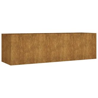 vidaXL Jardinera Acero Corten 280x80x80 Cm Vidaxl