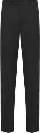 Dior Pantaloni in Lana Vergine e Mohair Slim Fit - - Trousers - Uomo - Nero - L