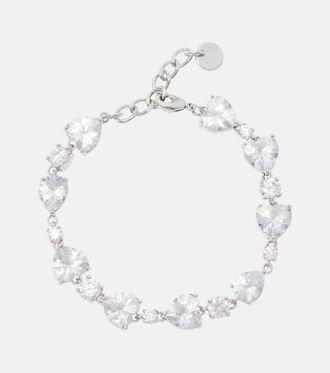 Self Portrait Crystal-embellished bracelet