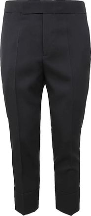 SAPIO Cropped Broeken - Heren - Vrijetijds broeken - Zwart - 2XL - Wol - Broeken
