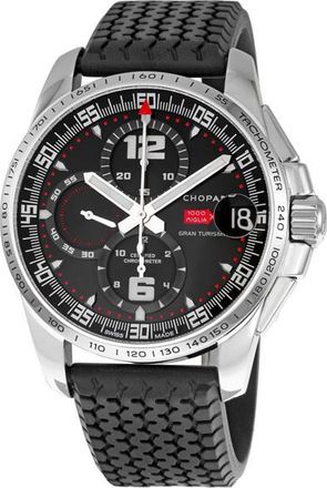 Chopard Pre-owned Chopard Mille Miglia Gt Xl Chrono Chronograph Tachymeter Black Dial Mens Watch 16/8459-3001