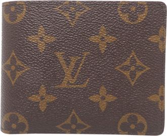 Louis Vuitton Brown Monogram Wallet (Bi-Fold) (Pre-Owned)