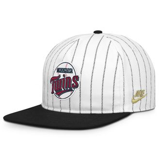 Nike Minnesota Twins Pro Nike Mens MLB Adjustable Hat in White | NB57064NT87-JFJ