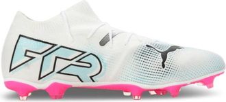 Puma Future Match 107715-01 Mens White Pink FG/AG Football Boots RHS8175