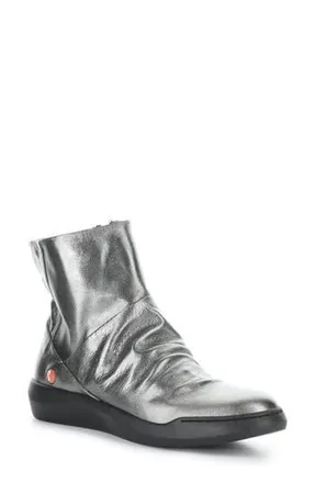 Softinos Bler Bootie in 025 Graphite Laminat at Nordstrom Rack, Size 6-6.5Us / 37Eu