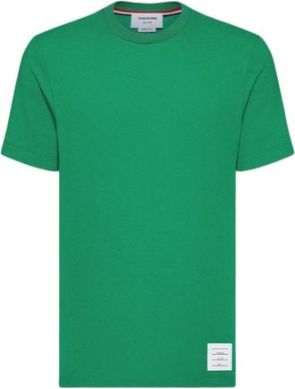 Thom Browne Short Sleeve T-Shirt Green MJS123A-00050-330