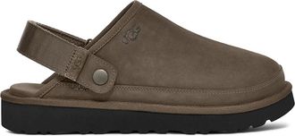 UGG Golden Coast Clog II Nubuck - Heren - Klompen - Bruin - 41 EU - Polyester - Schoenen