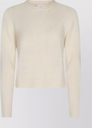 Kujten soft knit crew neck long sleeve top