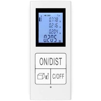 OEM Tel&eacute;metro L&aacute;ser, Mini Instrumento De Medici&oacute;n Digital Port&aacute;til Recargable Por Usb De Alta Precisi&oacute;n, Para Mediciones De Ingenier&iacute;a