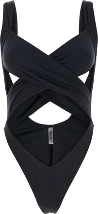 Reina Olga Exotica Trikini - Dames - Badpakken - Zwart - L - Nylon - Badmode