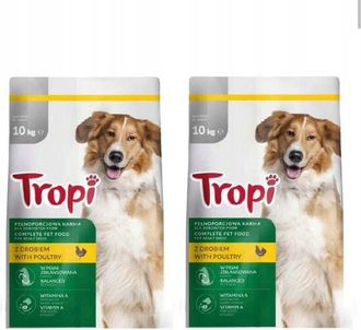 OEM Alimento Seco Para Aves Tropi 10 Kg X 2 Uds