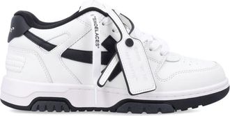 Off-white White Lace Up Sneakers