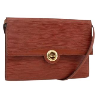 Louis Vuitton Pre-owned Cross Body Bags, female, Brown, Size: ONE SIZE Pre-owned Epi Leather Shoulder Bag