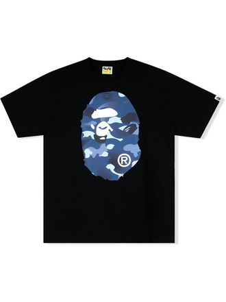 A Bathing Ape T-shirt met print - Zwart