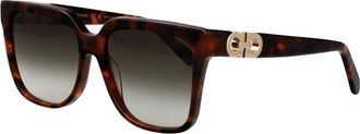 Ferragamo Sf 2109S Zonnebril - Dames - Zonnebrillen - Bruin - 58 MM - Accessoires