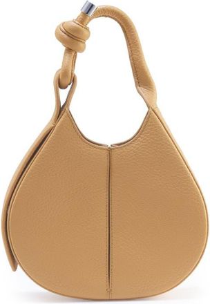 Behno Mini Ina Inverted Pleat Crossbody Bag in Bisque at Nordstrom