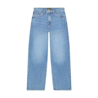 Lee Dames, Jeans, Blauw, Maat: W26 L33 Katoen