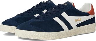 Gola Medallist Mens Snow Shoes Navy/Off White/Moody Orange : 8.5 D - Medium, Leather