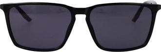 Calvin Klein Stijlvolle zonnebril Ck 25505S - Heren - Zonnebrillen - Zwart - 58 MM - Accessoires