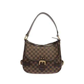 Louis Vuitton Pre-owned Highbury Damier Schoudertas - Dames - Pre-owned - Bruin - Maat: ONE Size