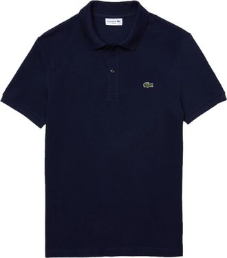 Lacoste Slim Fit Piqu&eacute; Polo Shirt - Heren - Polos - Blauw - 2XL - Katoen - Tops