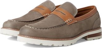 Florsheim Renegade Moc Toe Penny Loafer Mens Lace Up Wing Tip Shoes Gray : 10.5 M (D), Leather