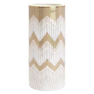 Prouna Luminous 14 Inch Tall Vase in White at Nordstrom