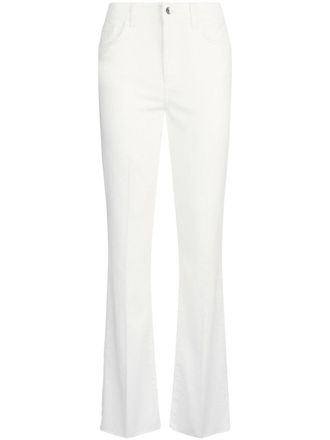 Liu Jo White Slim Flared Jeans