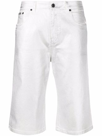 Tom Ford Shorts denim al ginocchio - Grigio