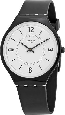 Swatch Skinsuit Quartz White Dial Unisex Watch SVOB101
