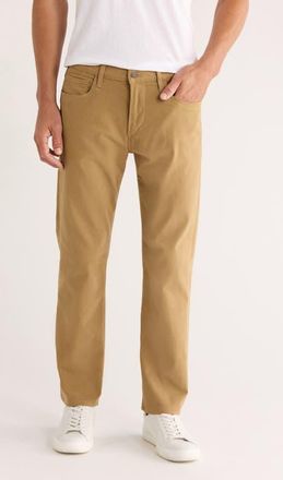 Citizens Of Humanity Elijah Relaxed Straight Leg Twill Pants in Tan Medium Beige at Nordstrom, Size 32
