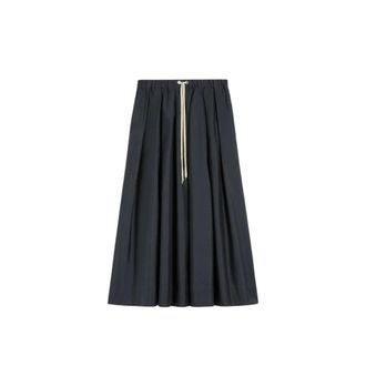 Max Mara Dames, Rokken, Blauw, Maat: XS Katoen
