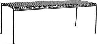 HAY Palissade Tisch, rechteckig, 220 x 90 cm, anthrazit