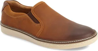 Johnston & Murphy McGuffey Slip-On in Tan Calfskin at Nordstrom, Size 10.5