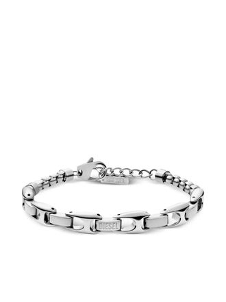 Diesel chain-link bracelet - Grey
