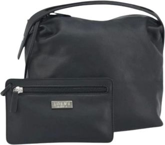 Loewe Pre-owned Shoulder Bags, female, Black, Size: ONE SIZE Pre-owned Shoulder Bag