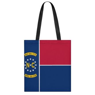 Generic State Flag Of Carolina Womens Tote Casual Shopping Bag Lightweight Shoulder Bags Hobos Handbag for Work Travel Daily 35x40cm