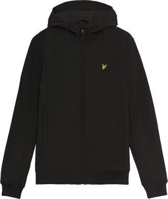 Lyle & Scott Fleece Back Softshell Jacket - Heren - Zomerjassen - Zwart - XS - Polyester - Jassen