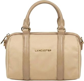 Lancaster Tassen, Dames, Beige, ONE Size, Nylon, Sac polochon Zipp&eacute; S Milano Ana