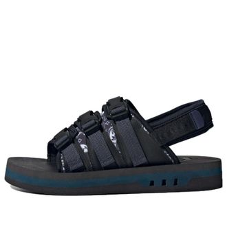 adidas Originals AdiSTRP Sandals Black Grey Blue IG3496