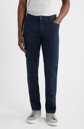 Brax Chuck U Modern Fit Five-Pocket Pants in Navy at Nordstrom, Size 35 X 34