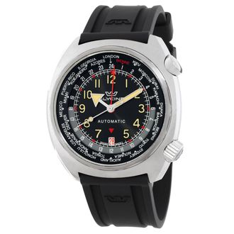 Glycine Airman SST GMT Automatic Black Dial Mens Watch GL0312
