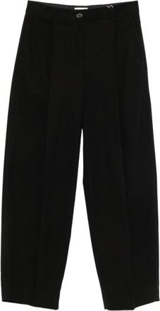 Toteme Black Relaxed Fit Pants