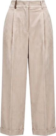 PESERICO Mujer, Pantalones, Beige, Talla: XS