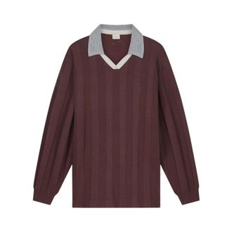 Filling Pieces Maglia da calcio in maglia - - Knitwear - Uomo - Marrone - M