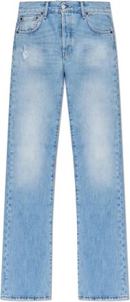 Acne Studios Straight-leg Jeans - Dames - Regular Fit Jeans - Blauw - XS - Denim - Jeans
