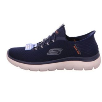 Skechers Sneaker - Heren - Sport - Blauw - Maat: 44 EU Poliester