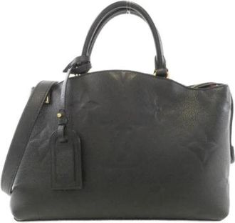 Louis Vuitton Pre-owned Monogram Empreinte Petit Palais Bag - Dames - Vintage Handtas - Zwart - ONE Size - Leer - Vintage