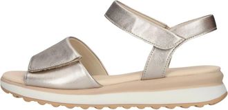 Gabor 840.1 Sandaal - Dames - Sandalen - Grijs - 37 EU - Leer - Schoenen